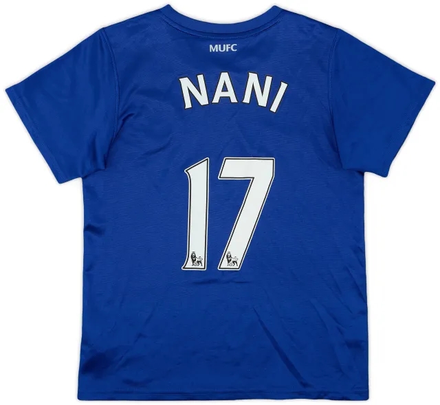 Nike 2008-09 Manchester United Third Shirt Nani #17 - 8/10 - (7-8 Years)