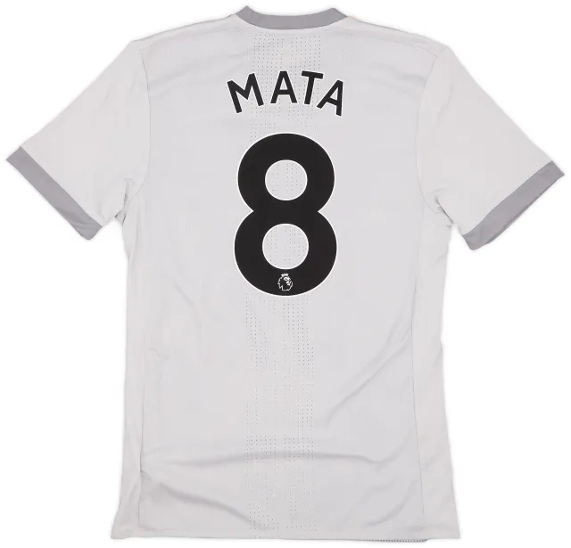 adidas 2017-18 Manchester United Player Issue Third Shirt Mata #8 - 5/10 - (M)
