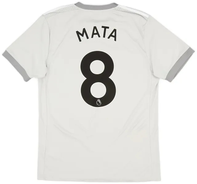 adidas 2017-18 Manchester United Third Shirt Mata #8 - 5/10 - (M)
