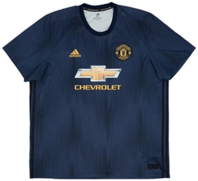 adidas 2018-19 Manchester United Third Shirt - 5/10 - (XXL)