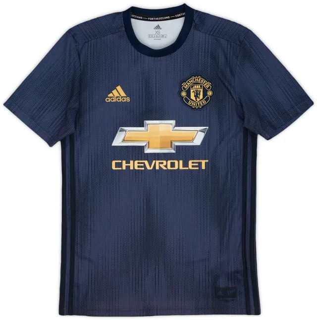 adidas 2018-19 Manchester United Third Shirt - 9/10 - (XS)