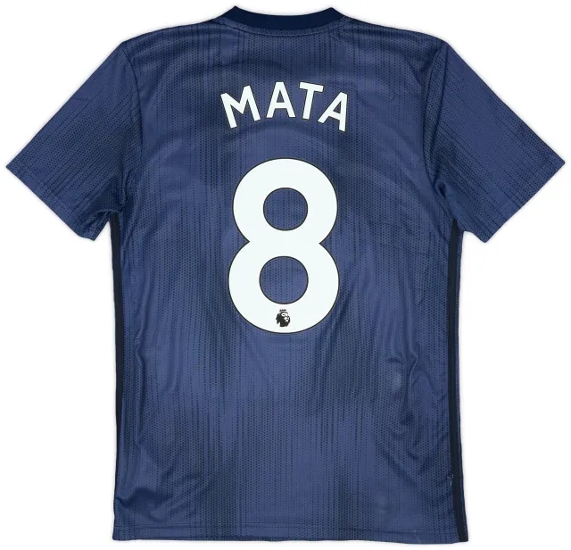 adidas 2018-19 Manchester United Third Shirt Mata #8 - 5/10 - (S)