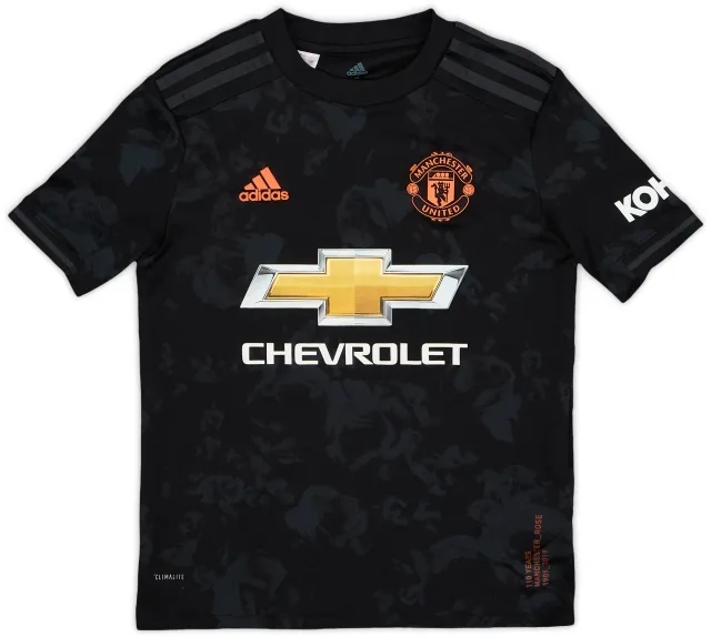 adidas 2019-20 Manchester United Third Shirt - 9/10 - (S.Boys)