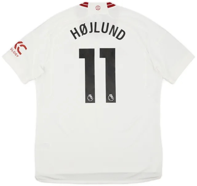 adidas 2023-24 Manchester United Third Shirt Højlund #11 (L)