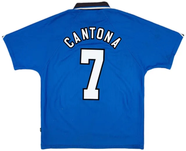 Umbro 1996-98 Manchester United Third Shirt Cantona #7 - 5/10 - (L)