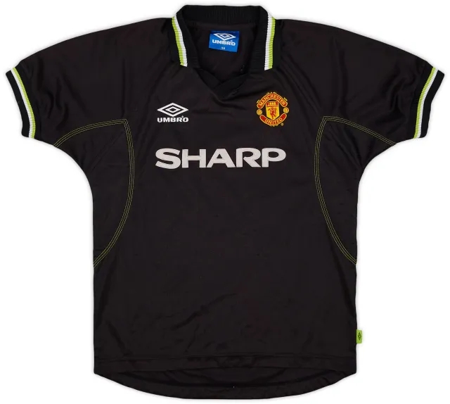 Umbro 1998-99 Manchester United Third Shirt - 5/10 - (L.Boys)