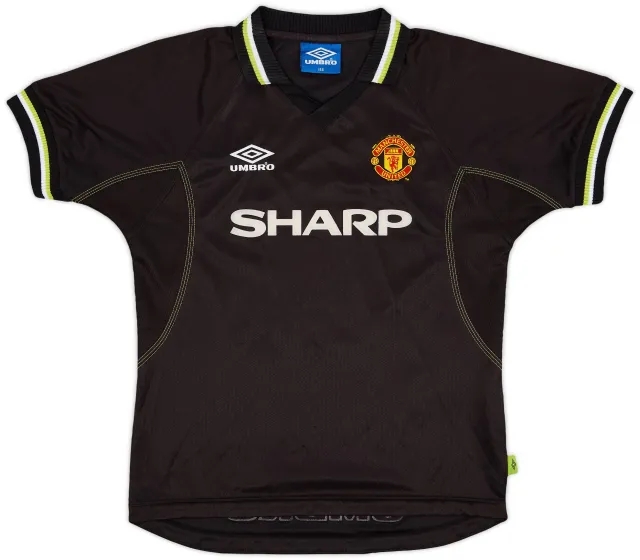 Umbro 1998-99 Manchester United Third Shirt - 7/10 - (L.Boys)