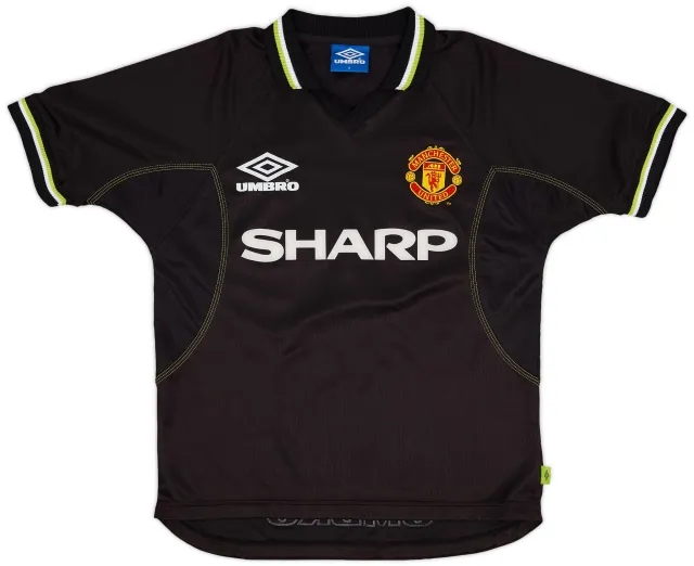 Umbro 1998-99 Manchester United Third Shirt - 9/10 - (Y)