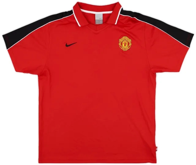 2004-05 Manchester United Nike Training Shirt - 8/10 - (M)
