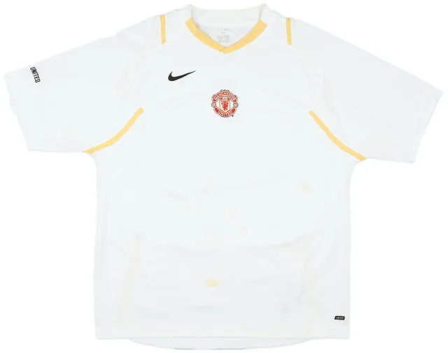 2006-07 Manchester United Nike Training Shirt - 5/10 - (L)