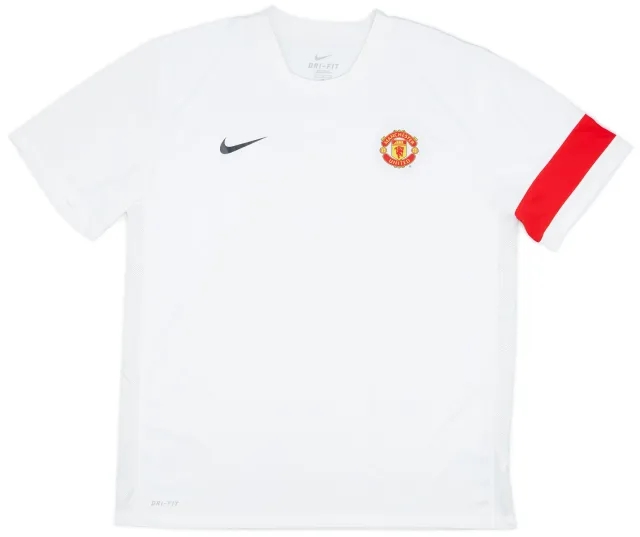 2010-11 Manchester United Nike Training Shirt - 7/10 - (XL)