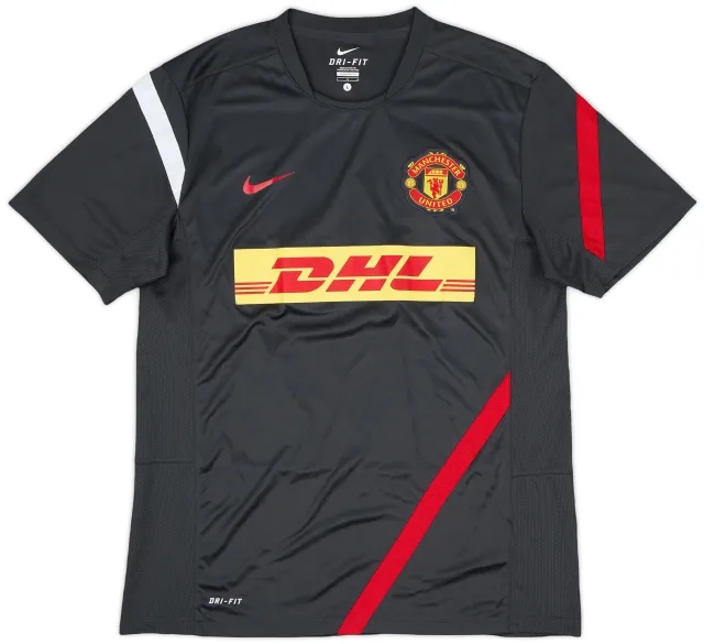 2012-13 Manchester United Nike Training Shirt - 9/10 - (L)