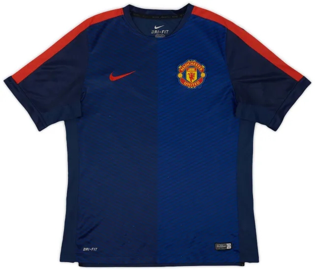 2014-15 Manchester United Nike Training Shirt - 6/10 - (L)