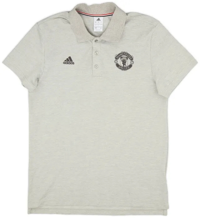 2015-16 Manchester United adidas Polo Shirt - 9/10 - (L)