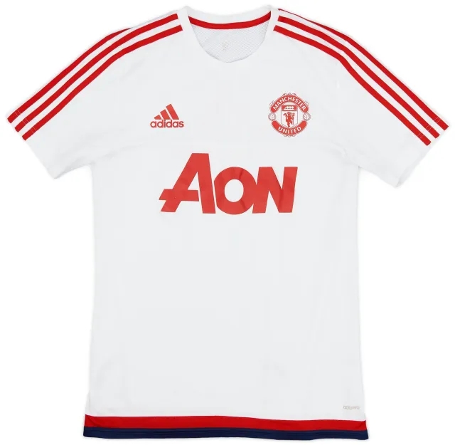 2015-16 Manchester United adidas Training Shirt - 7/10 - (S)