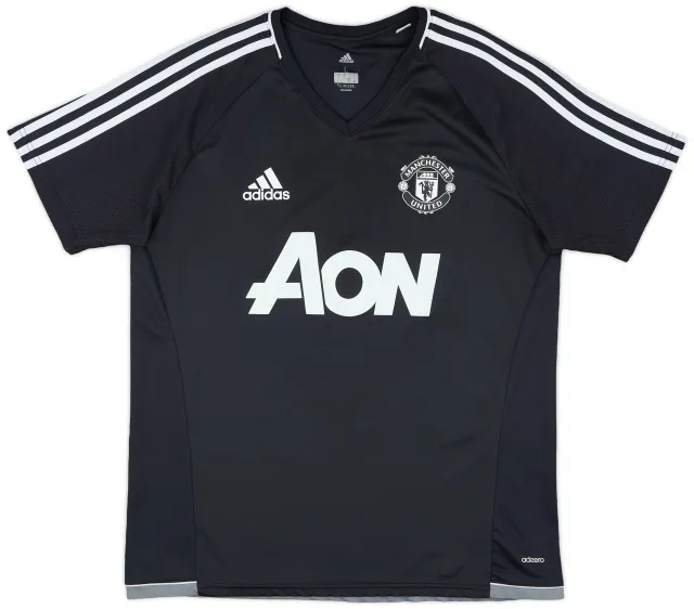 adidas 2017-18 Manchester United adizero Training Shirt - 9/10 - (L)