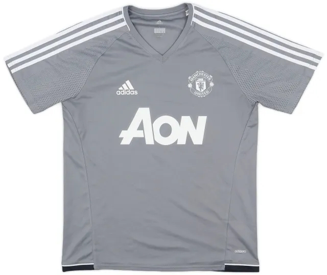 adidas 2017-18 Manchester United adizero Training Shirt - 9/10 - (L)