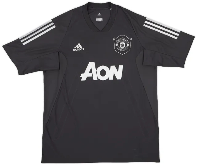 2019-20 Manchester United adidas Training Shirt - 9/10 - (L)