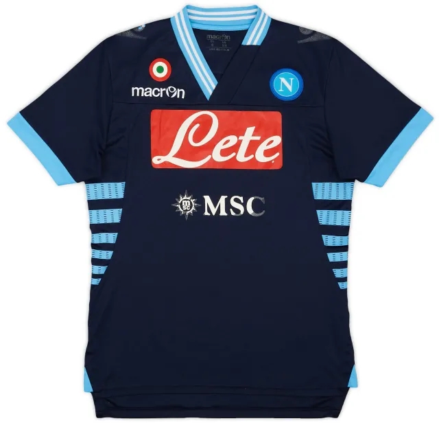 Macron 2012-13 Napoli Away Shirt - 4/10 - (S)
