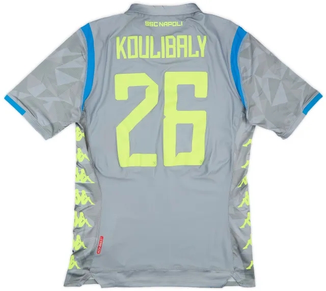 Kappa 2018-19 Napoli Third Shirt Koulibaly #26 (XL)