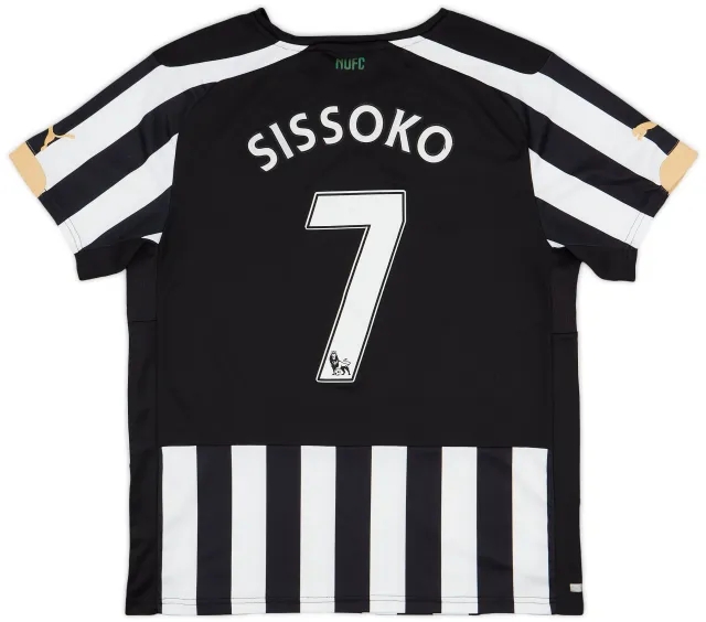 Puma 2014-15 Newcastle Home Shirt Sissoko #7 - 6/10 - (S)