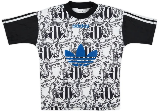 1995-96 Newcastle adidas Training Shirt - 8/10 - (XS)