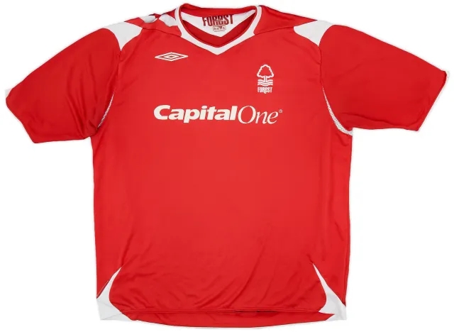 Umbro 2006-08 Nottingham Forest Home Shirt - 6/10 - (XXL)