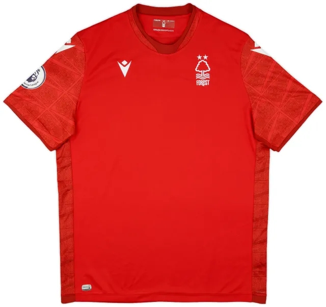 Macron 2022-23 Nottingham Forest Home Shirt - 9/10 - (3XL)