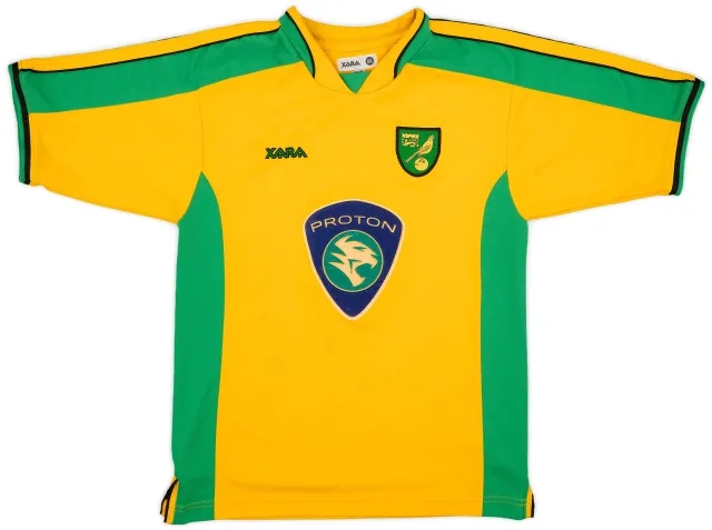 2003-05 Norwich Home Shirt #5 - 8/10 - (XL.Boys)