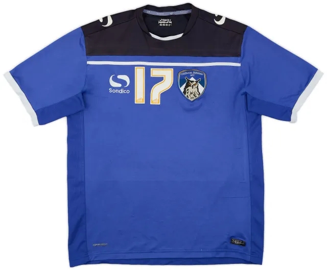 2014-15 Oldham Athletic Player Issue Sondico Training Shirt #17 - 5/10 - (M)
