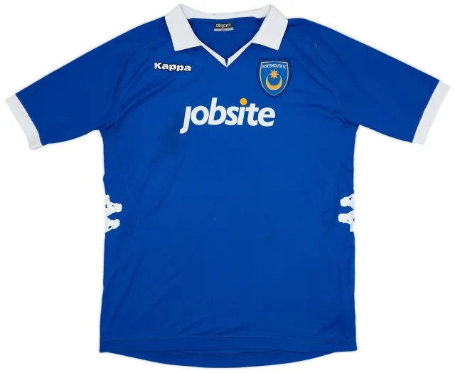 Kappa 2012-13 Portsmouth Home Shirt - 7/10 - (4XL)