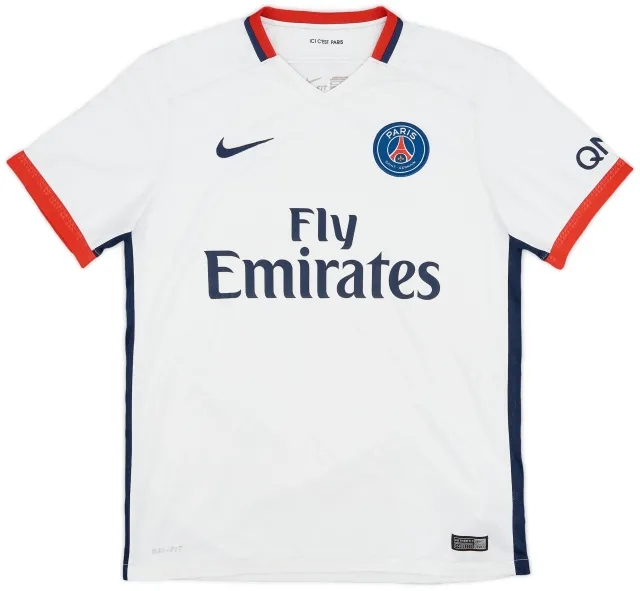 Nike 2015-16 Paris Saint-Germain Away Shirt - 8/10 - (M)
