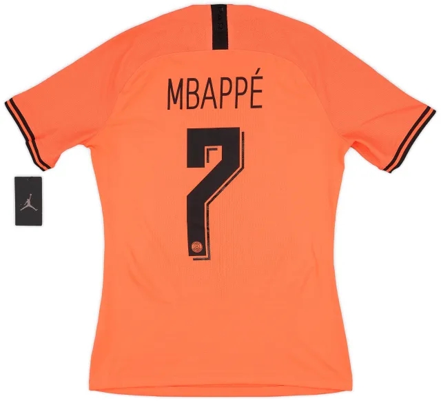Nike 2019-20 Paris Saint-Germain Authentic Away Shirt Mbappe #7 (M)