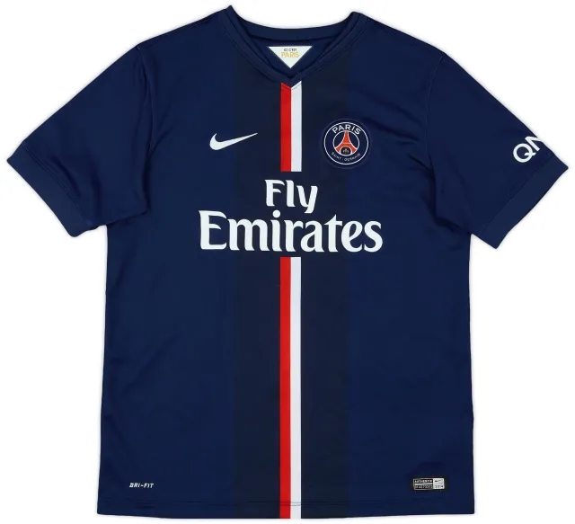Nike 2014-15 Paris Saint-Germain Home Shirt #10 - 7/10 - (XL.Boys)