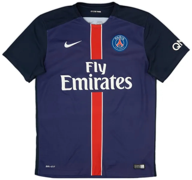 Nike 2015-16 Paris Saint-Germain Home Shirt - 6/10 - (M)