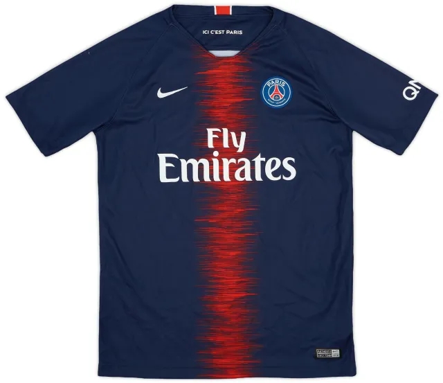 Nike 2018-19 Paris Saint-Germain Home Shirt - 7/10 - (S)
