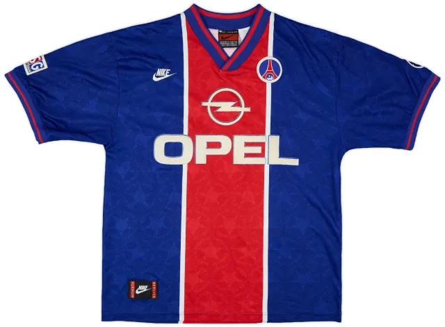 Nike 1995-96 Paris Saint-Germain Home Shirt - 6/10 - (L)