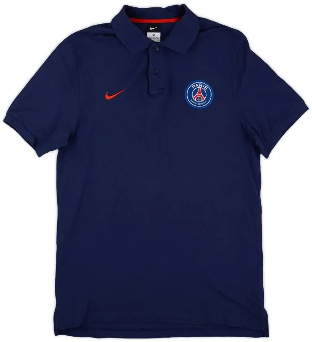 2013-14 Paris Saint-Germain Nike Polo Shirt - 8/10 - (M)