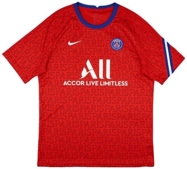 2020-21 Paris Saint-Germain Nike Training Shirt - 8/10 - (L)
