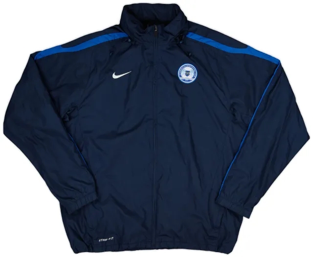 2011-12 Peterbrough Nike Hooded Rain Jacket - 5/10 - (XL)