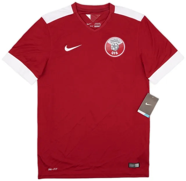 Nike 2014-15 Qatar Home Shirt (S)