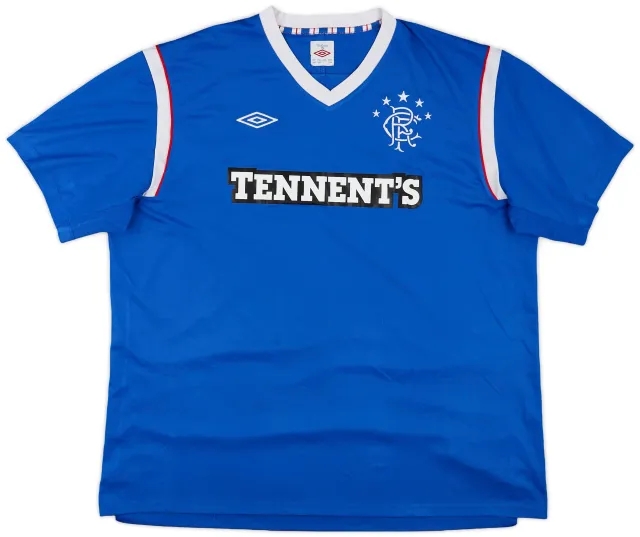 Umbro 2011-12 Rangers Home Shirt - 7/10 - (3XL)