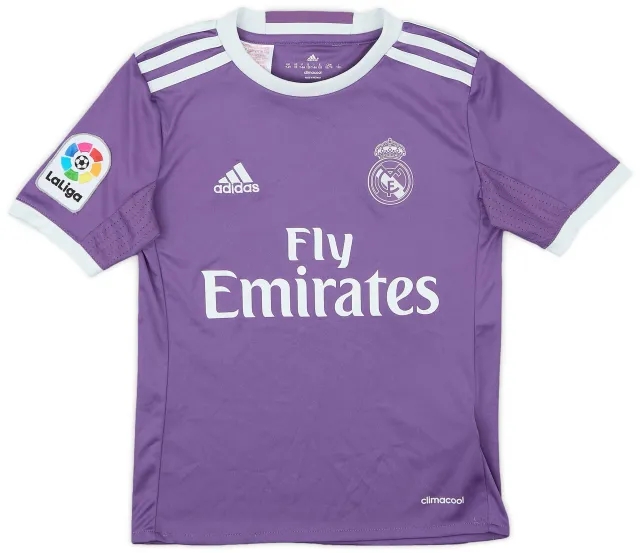 adidas 2016-17 Real Madrid Away Shirt - 8/10 - (S.Boys)