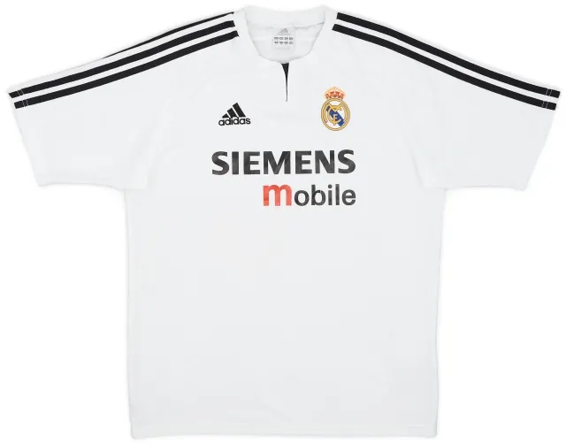 adidas 2003-04 Real Madrid Home Shirt - 7/10 - (XL.Boys)