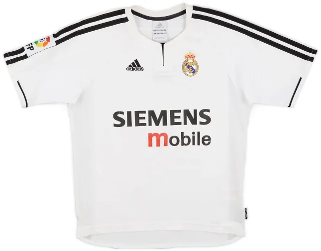 adidas 2003-04 Real Madrid Home Shirt - 6/10 - (M.Boys)
