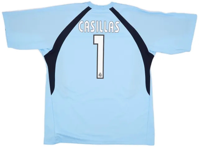 adidas 2003-04 Real Madrid GK S/S Shirt Casillas #1 (L)