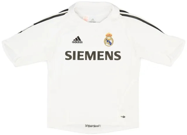 adidas 2005-06 Real Madrid Home Shirt - 7/10 - (L.Boys)