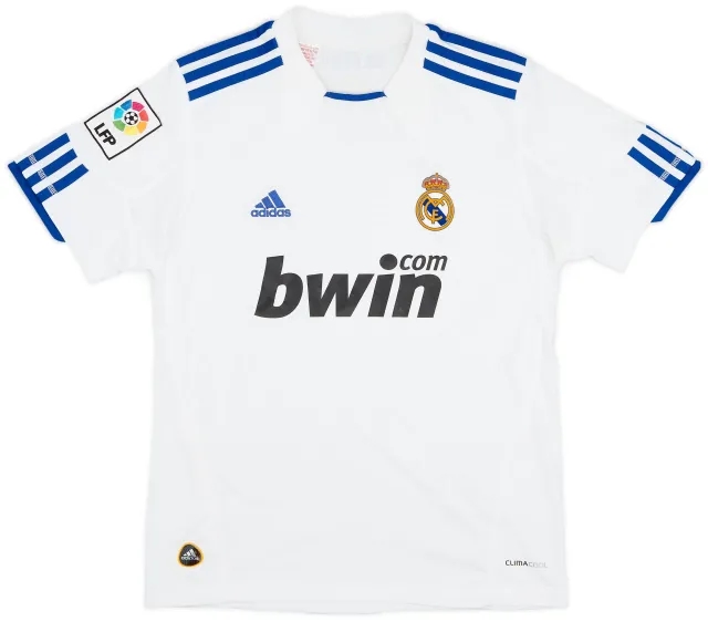 adidas 2010-11 Real Madrid Home Shirt - 7/10 - (M.Boys)