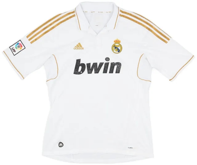 adidas 2011-12 Real Madrid Home Shirt - 5/10 - (L)