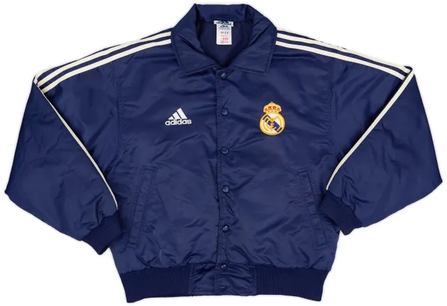 2000-01 Real Madrid adidas Bomber Jacket - 6/10 - (S)
